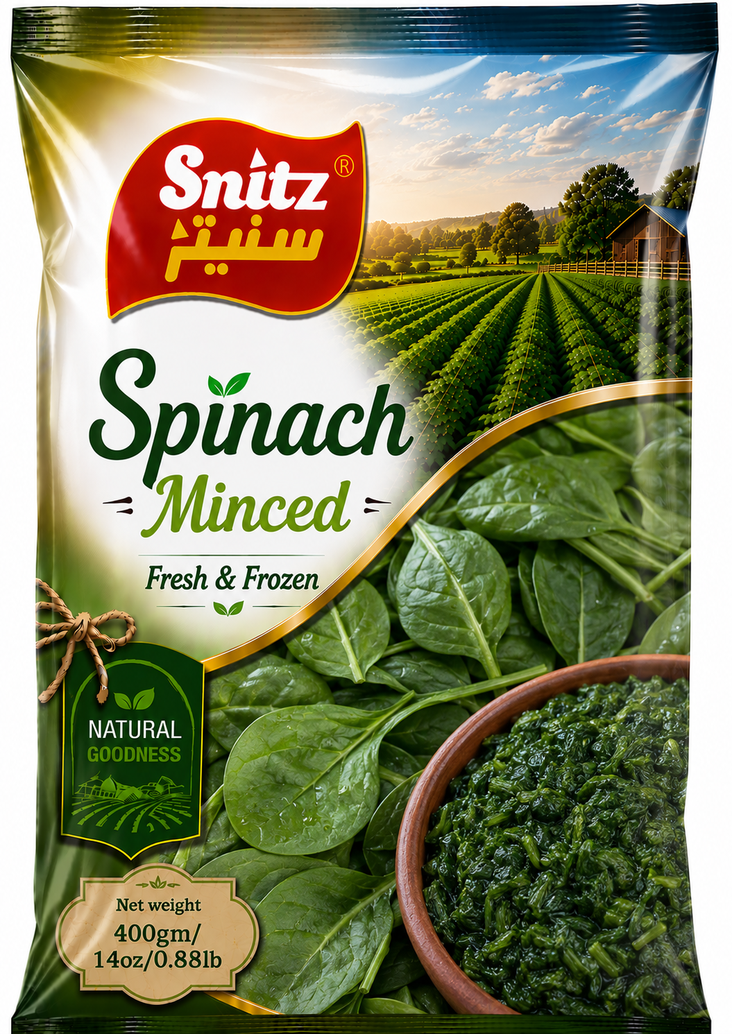 Snitz Spinach Minced